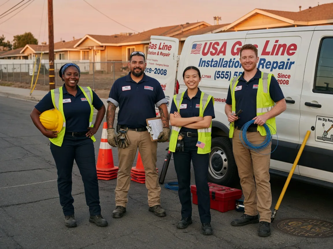 Gas Line Installation company in Hunnewell, MO